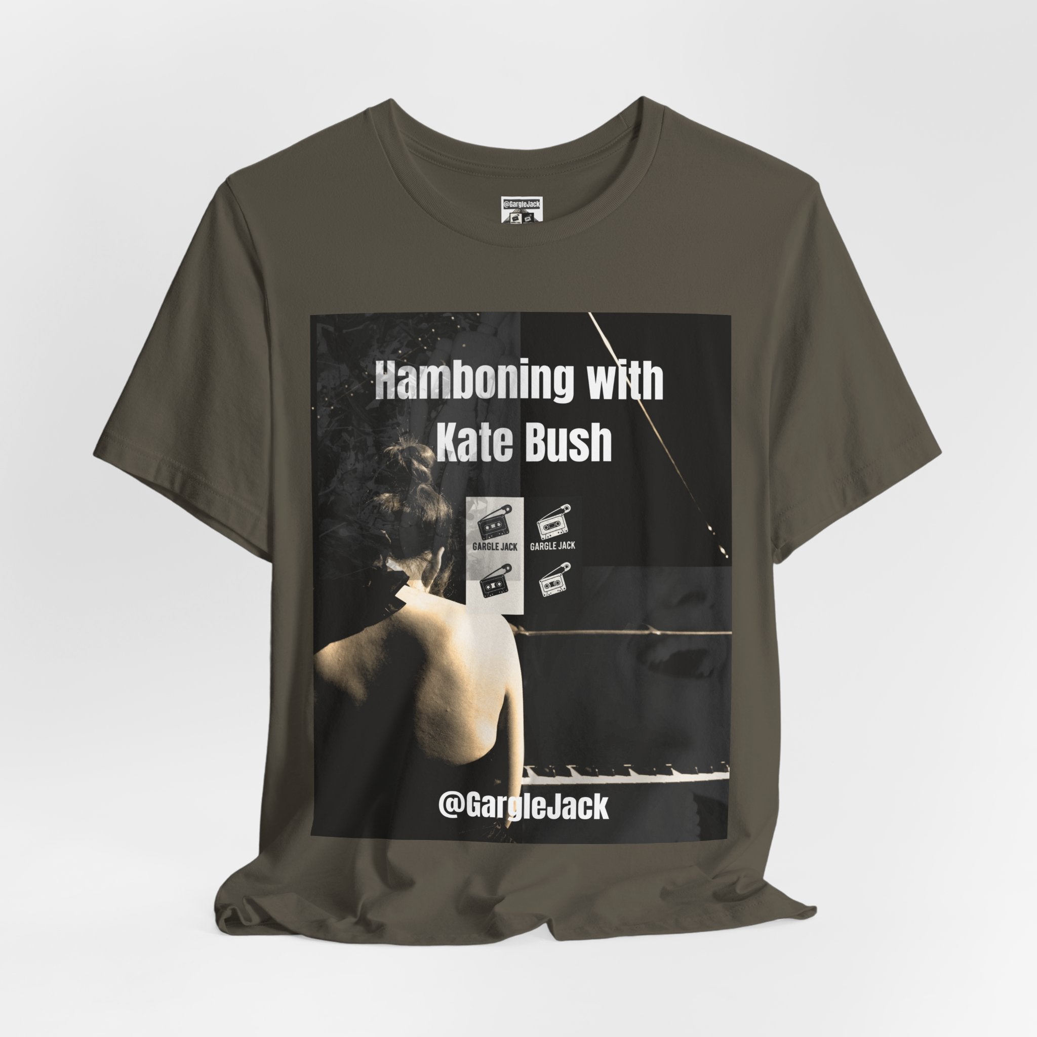 Hamboning With Kate Bush - Gargle Jack Unisex Punk Tee