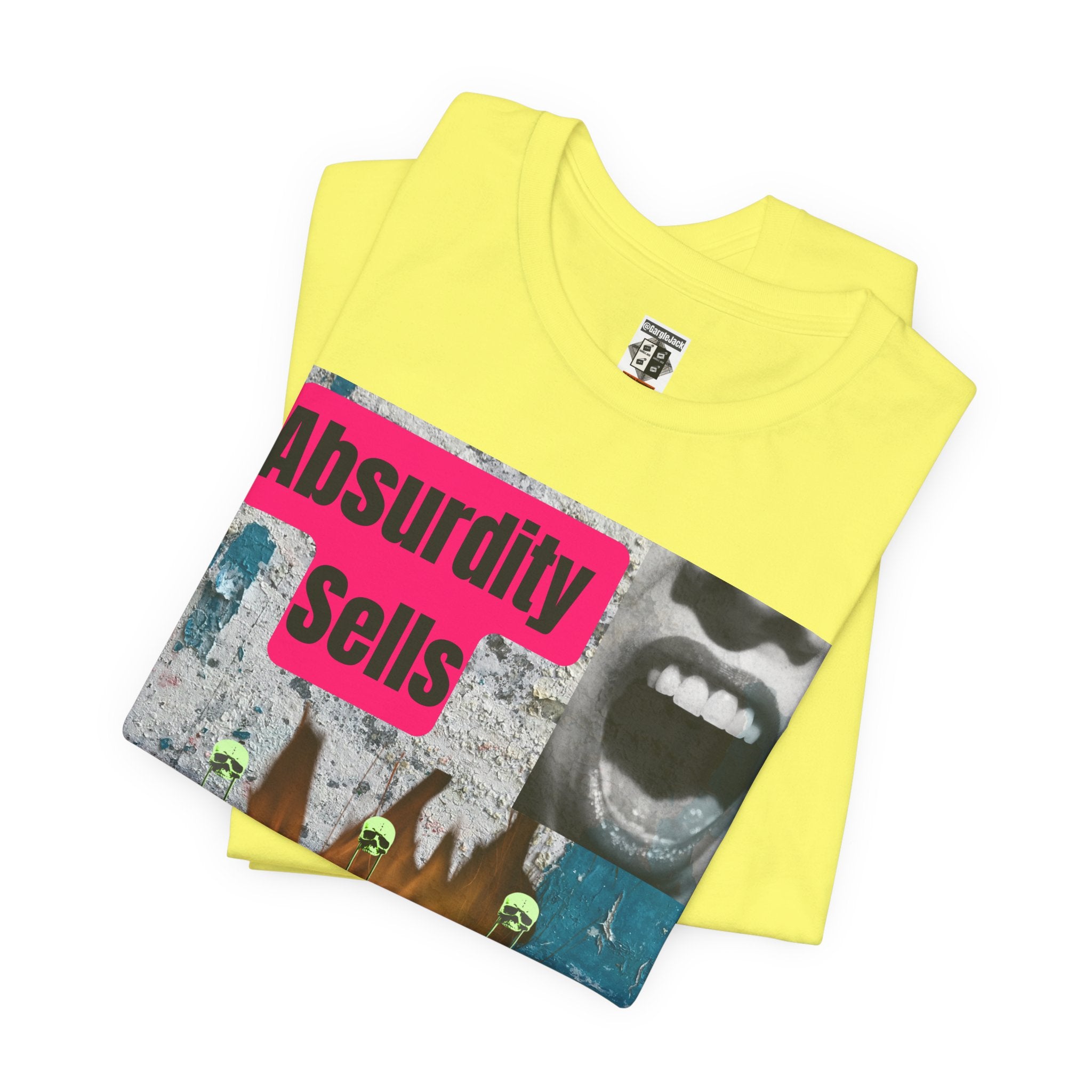 Absurdity Sells  - Gargle Jack Unisex Punk Tee