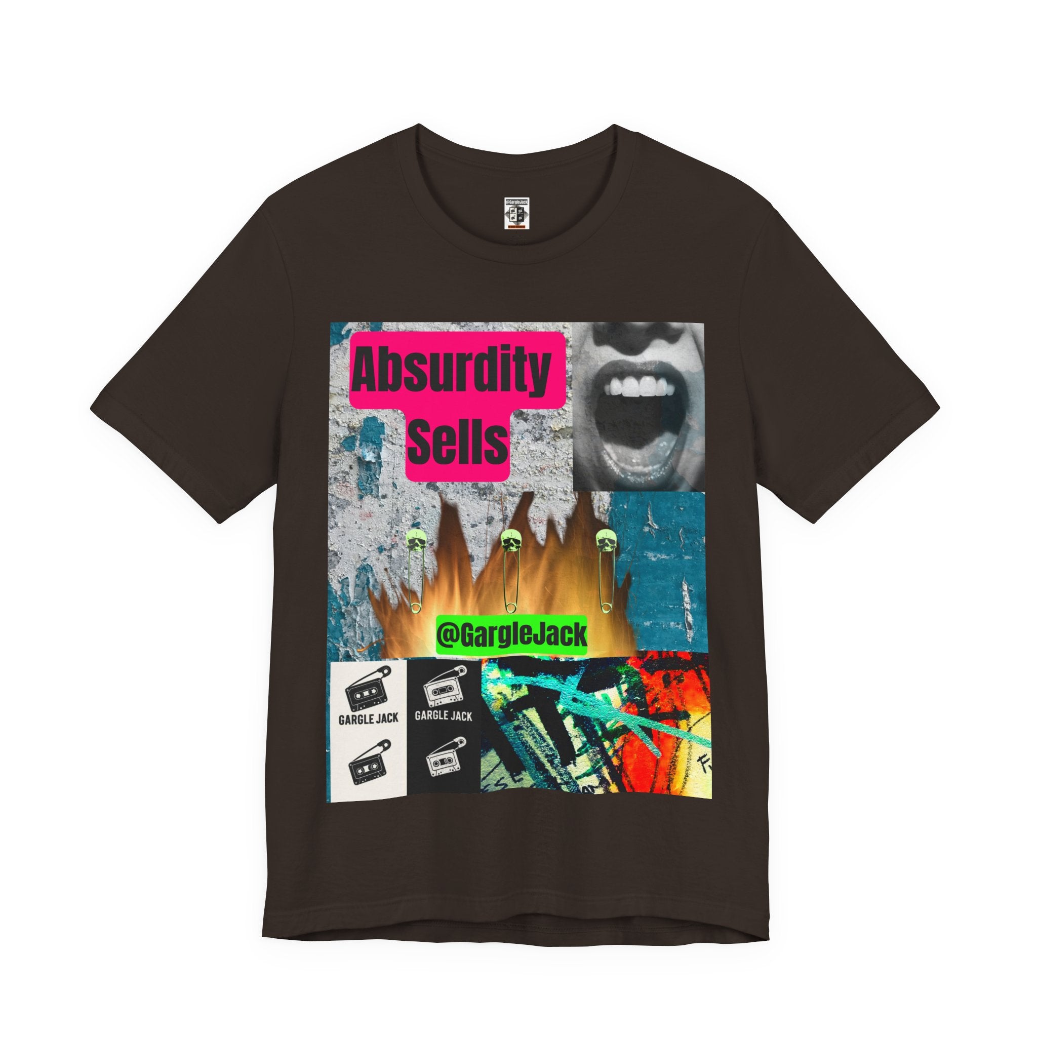 Absurdity Sells  - Gargle Jack Unisex Punk Tee