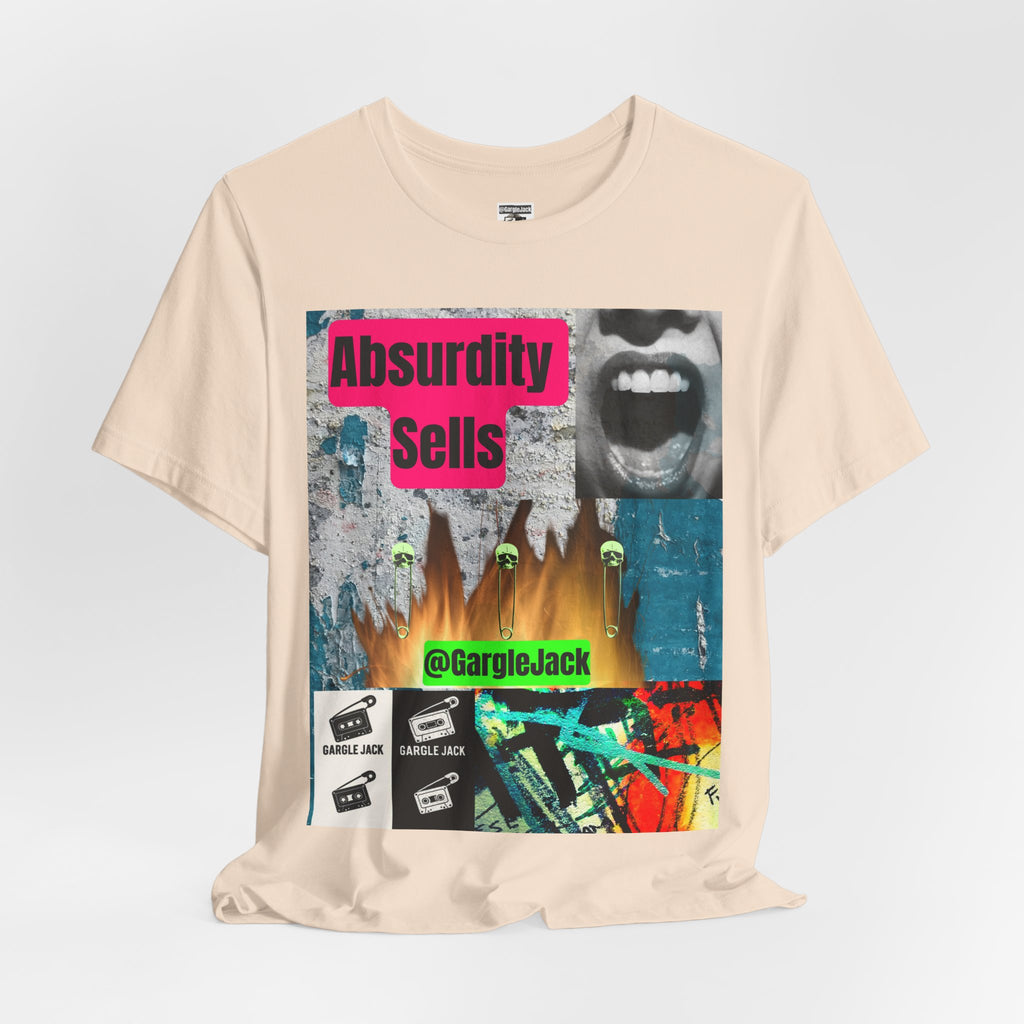 Absurdity Sells  - Gargle Jack Unisex Punk Tee