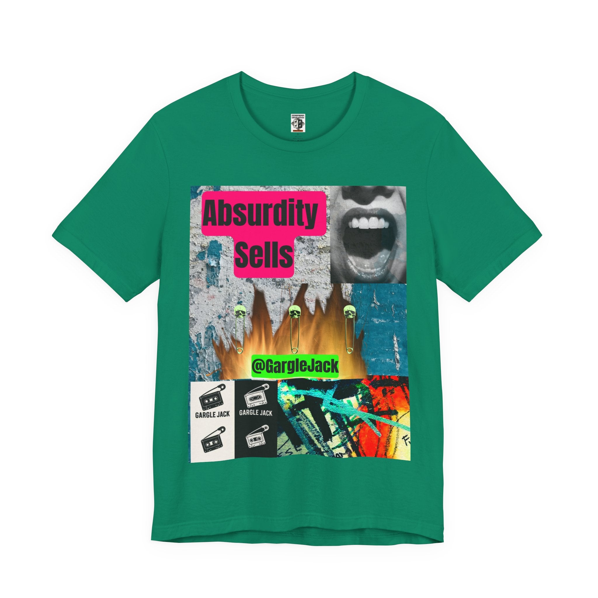 Absurdity Sells  - Gargle Jack Unisex Punk Tee