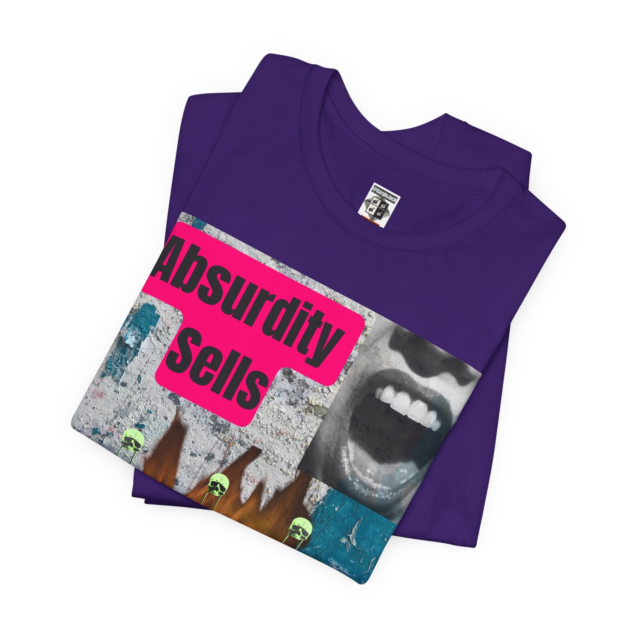 Absurdity Sells  - Gargle Jack Unisex Punk Tee