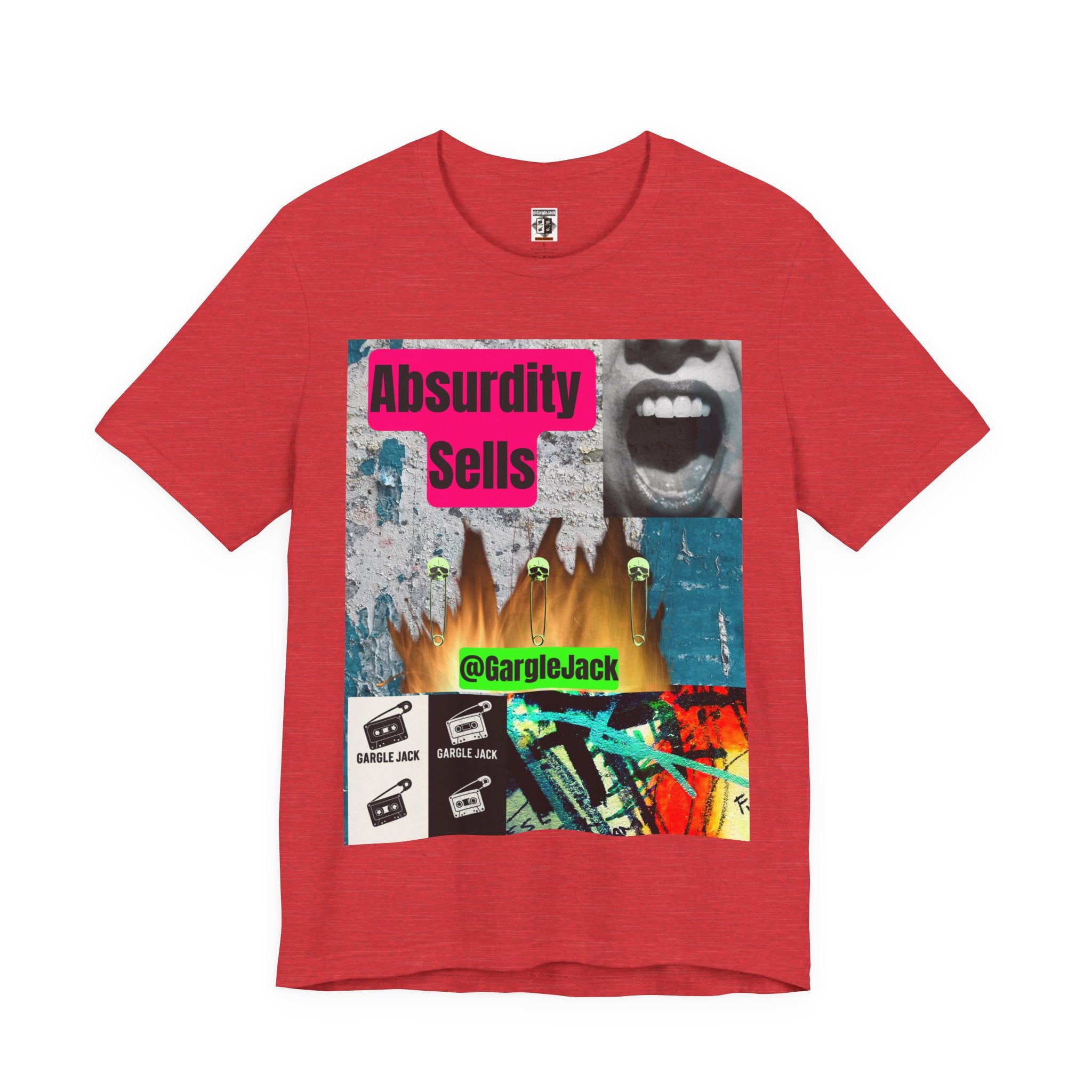 Absurdity Sells  - Gargle Jack Unisex Punk Tee