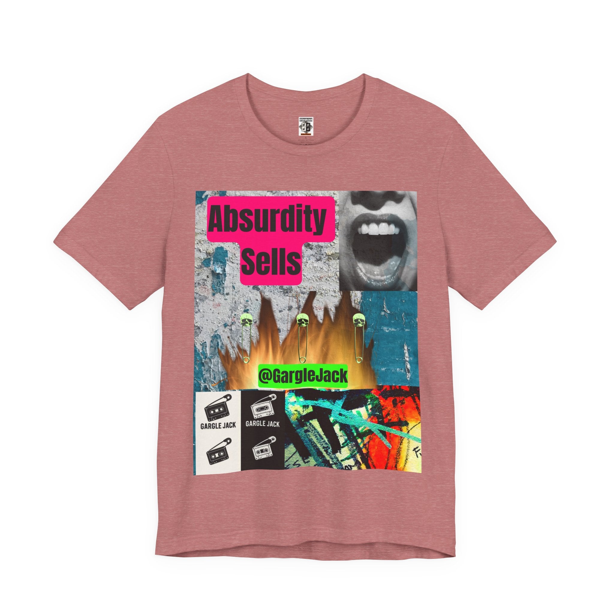 Absurdity Sells  - Gargle Jack Unisex Punk Tee