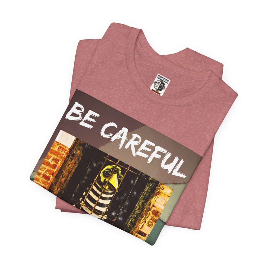 Be Careful He Might Offer You A Rollo - Gargle Jack Unisex Punk Tee