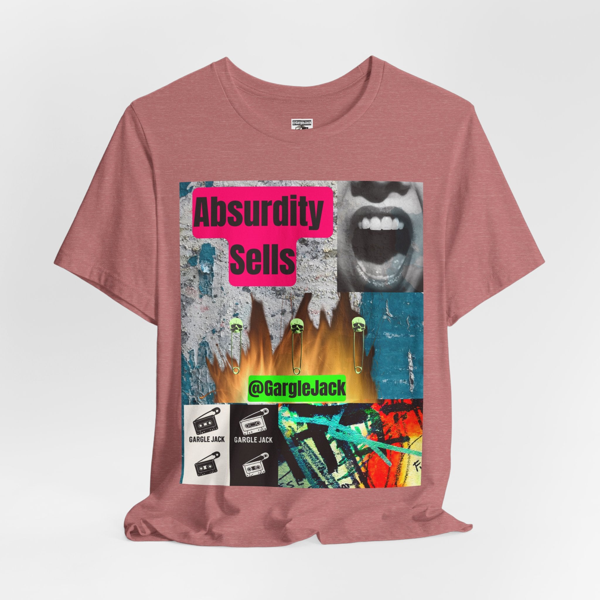 Absurdity Sells  - Gargle Jack Unisex Punk Tee