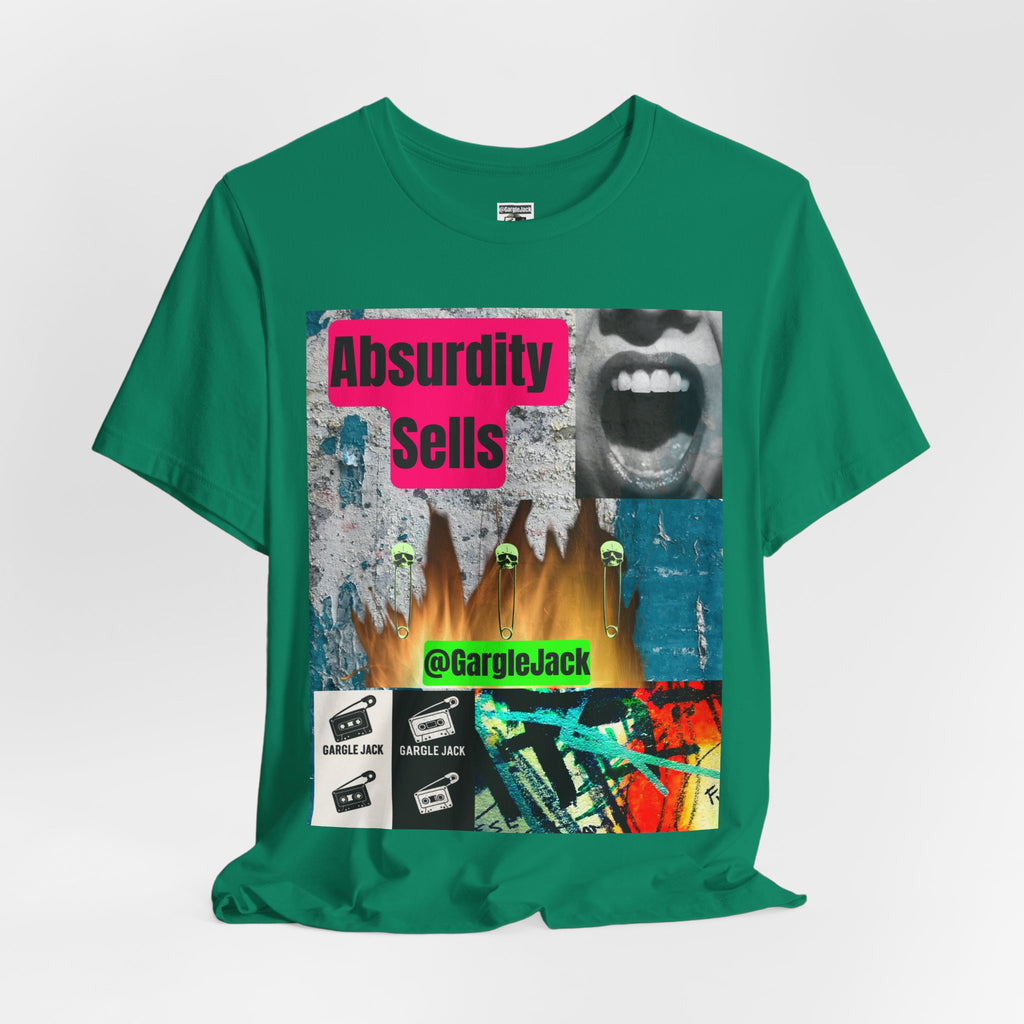 Absurdity Sells  - Gargle Jack Unisex Punk Tee