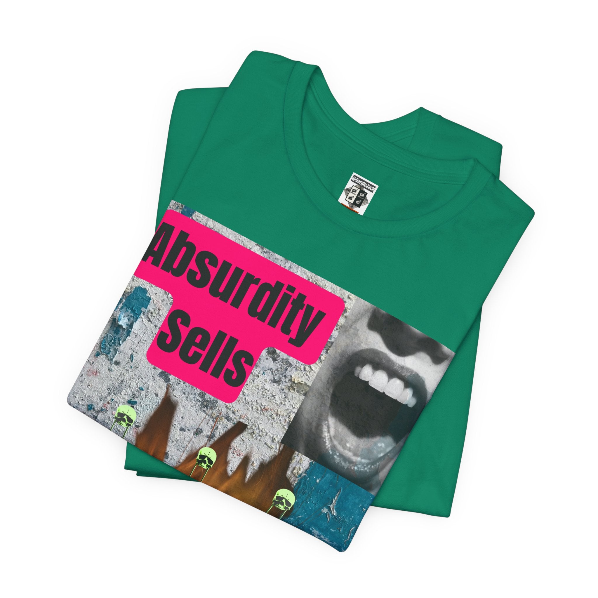 Absurdity Sells  - Gargle Jack Unisex Punk Tee