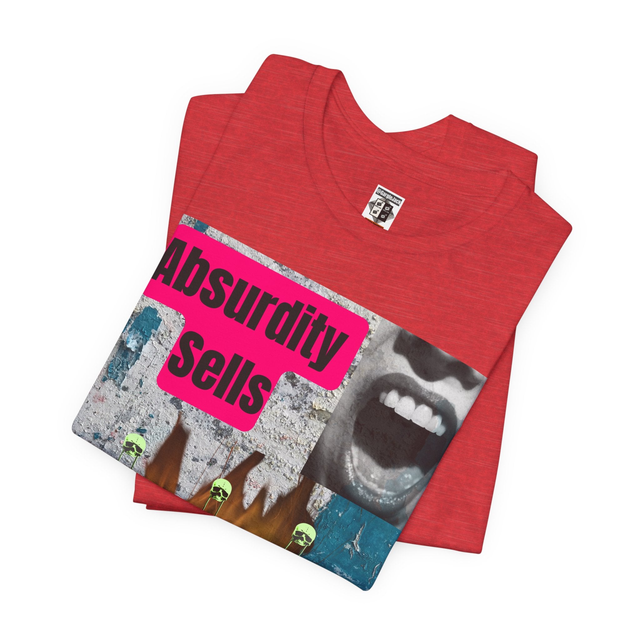 Absurdity Sells  - Gargle Jack Unisex Punk Tee