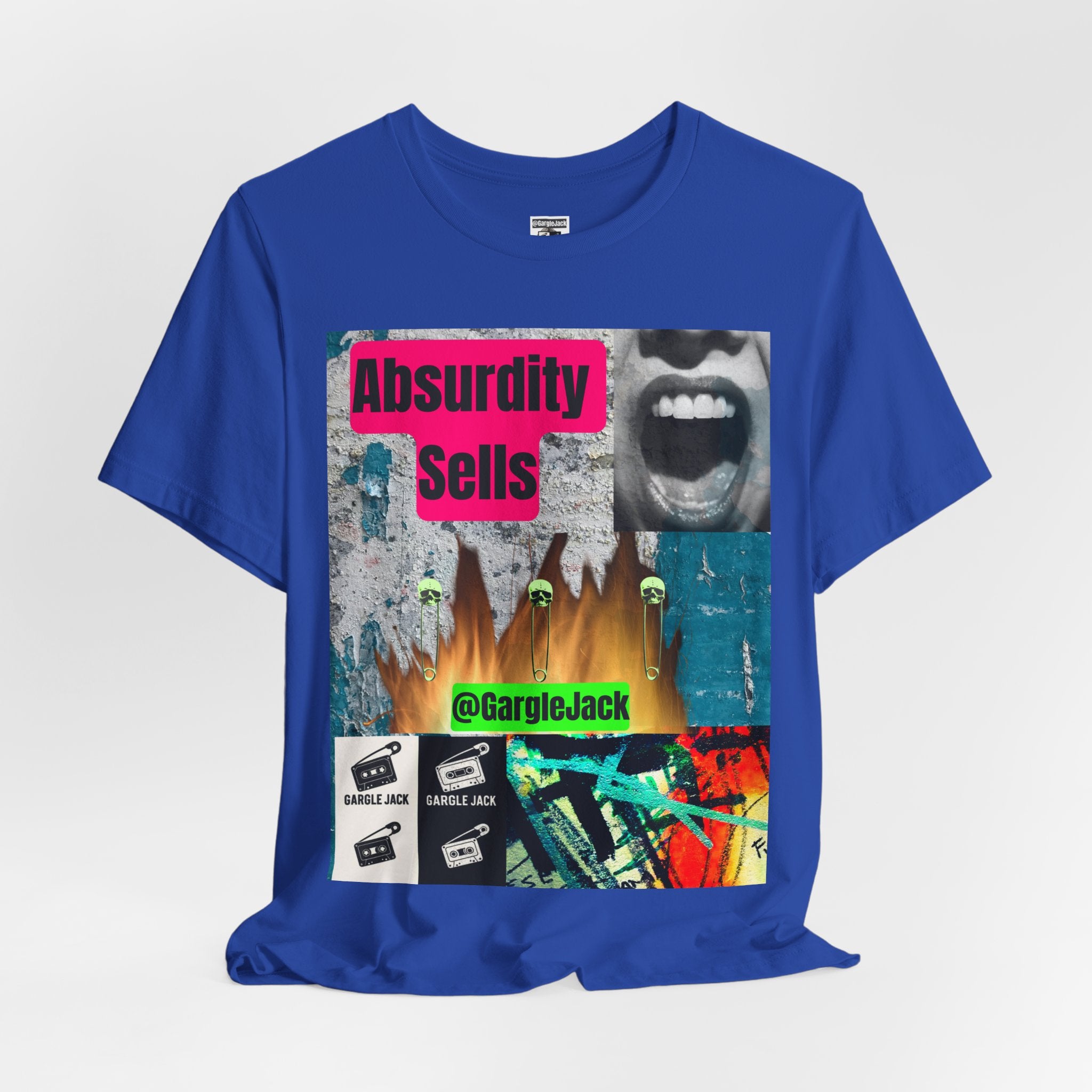 Absurdity Sells  - Gargle Jack Unisex Punk Tee