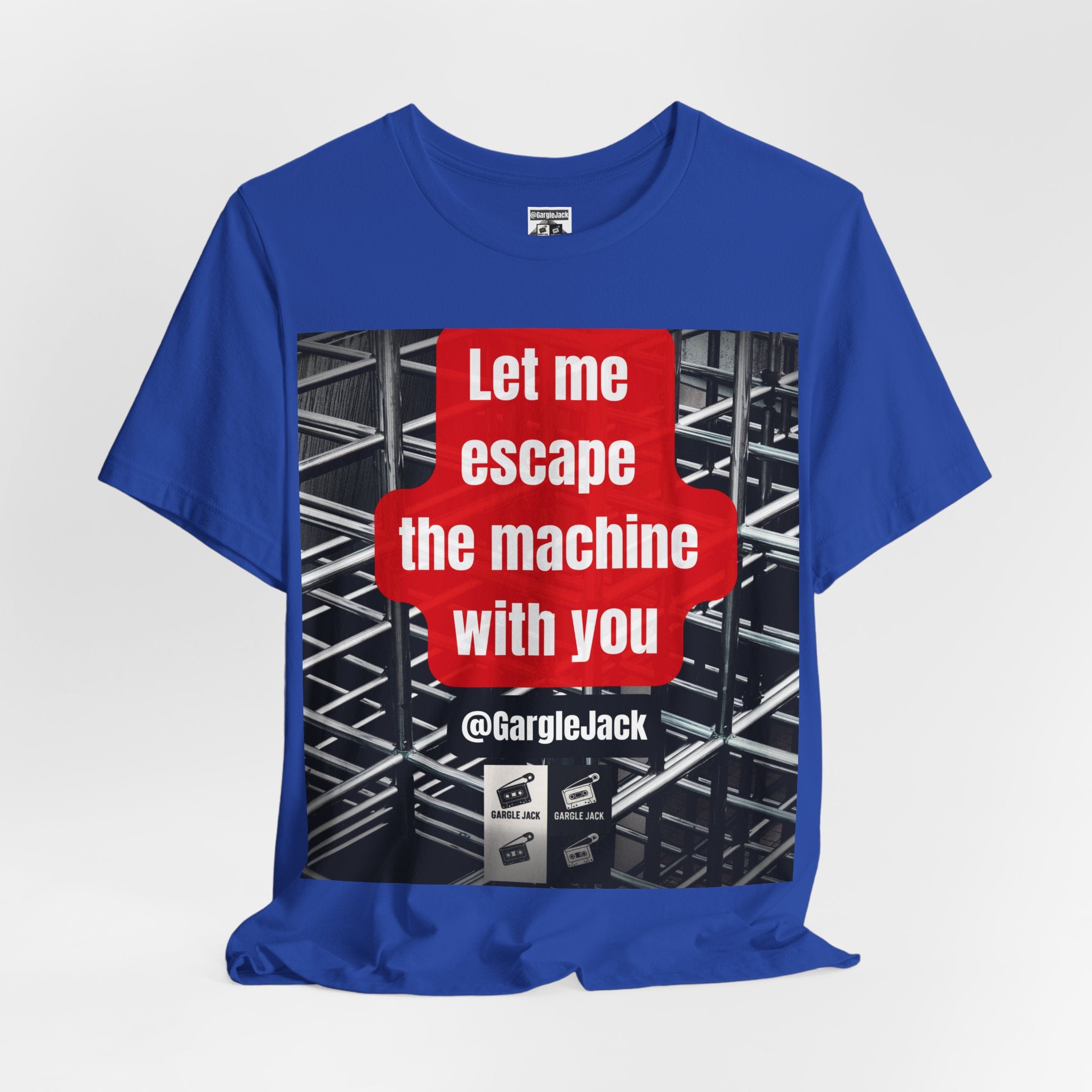 Let Me Escape The Machine With You - Gargle Jack Unisex Punk Tee