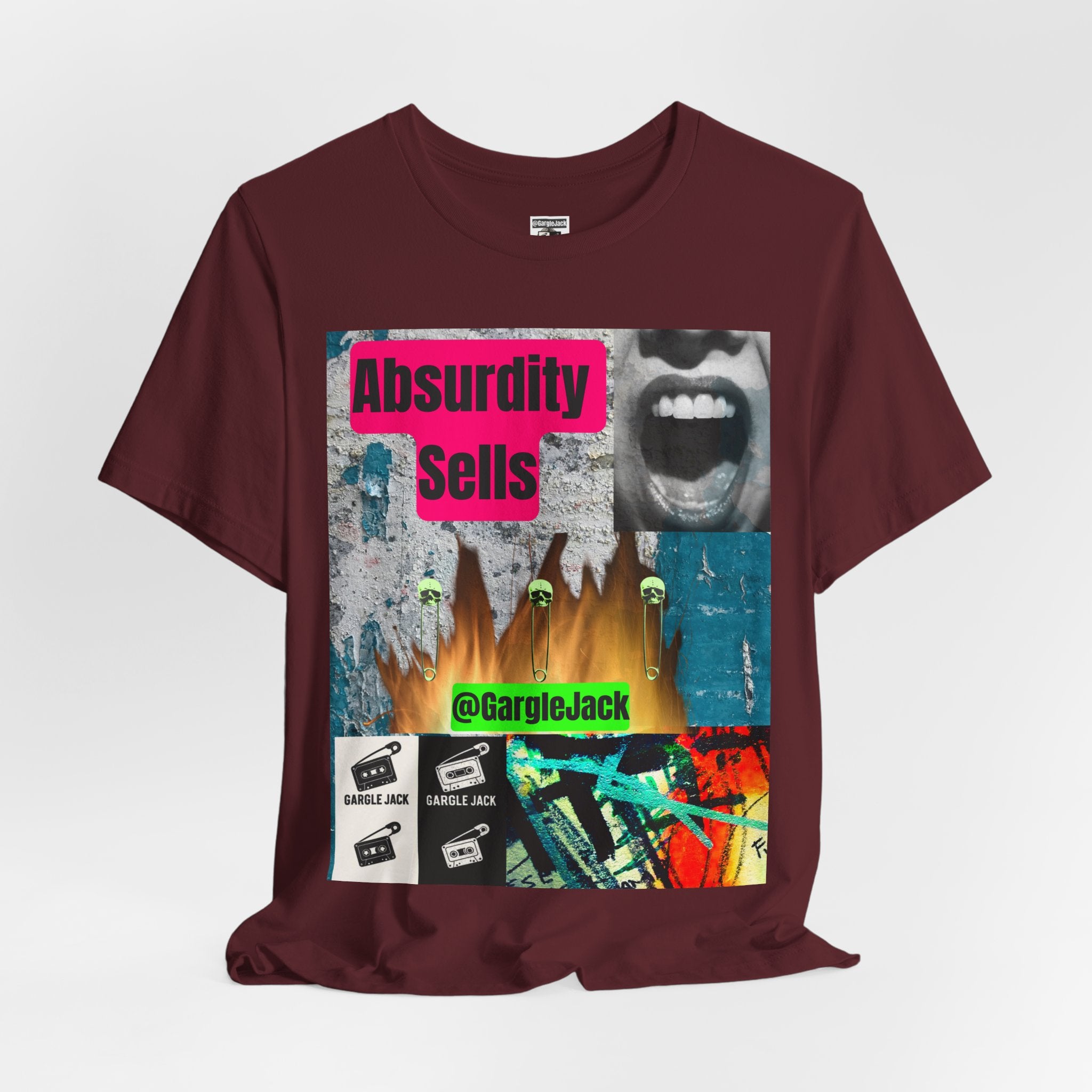Absurdity Sells  - Gargle Jack Unisex Punk Tee
