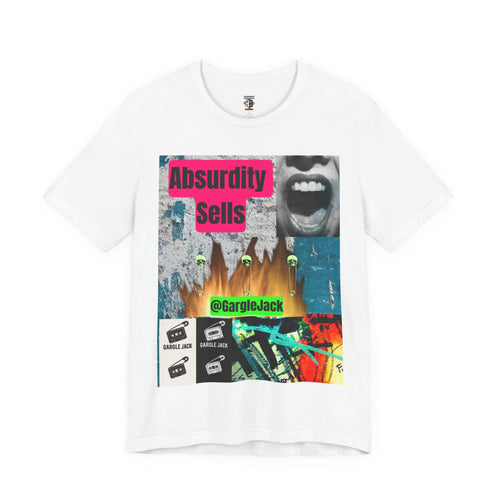 Absurdity Sells  - Gargle Jack Unisex Punk Tee