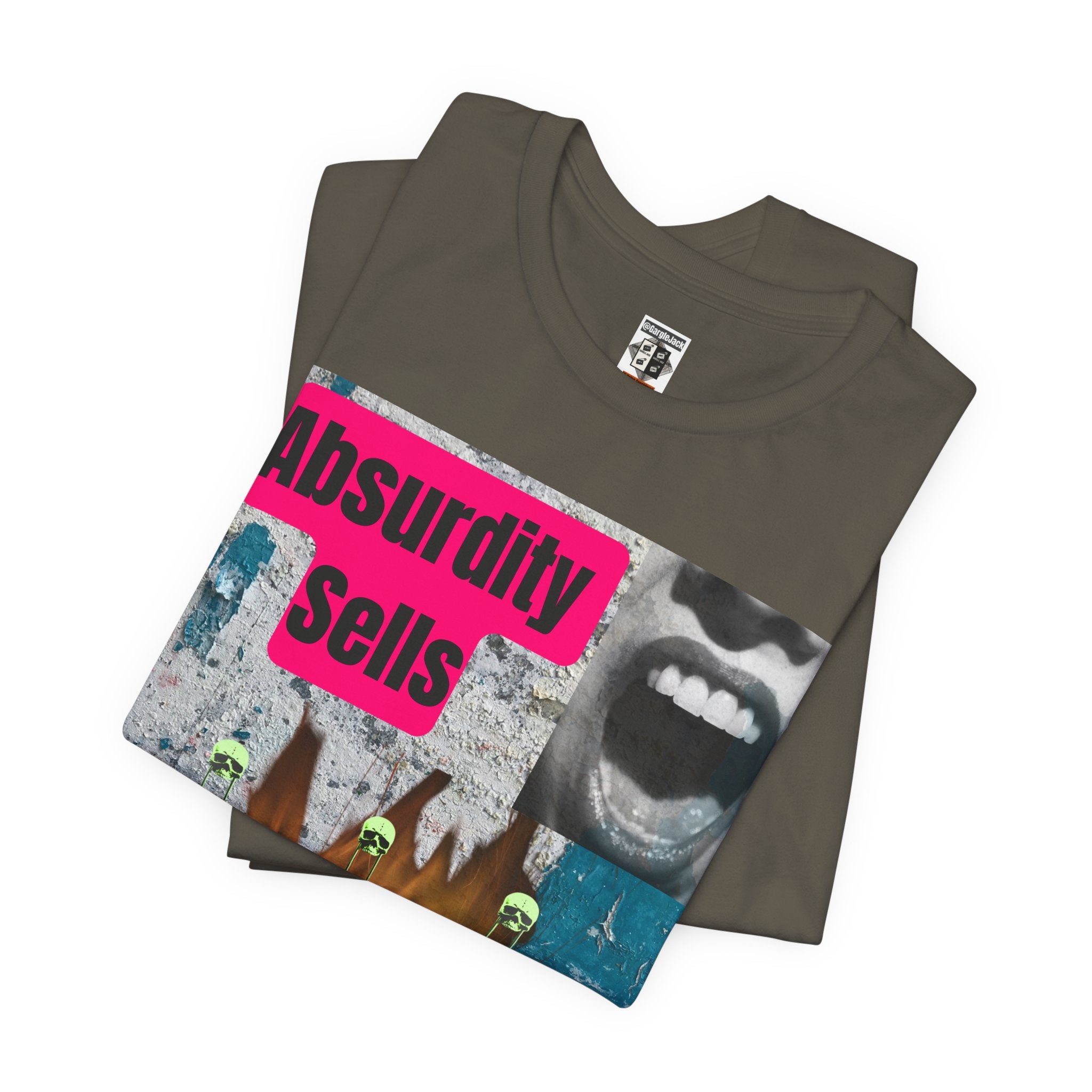 Absurdity Sells  - Gargle Jack Unisex Punk Tee
