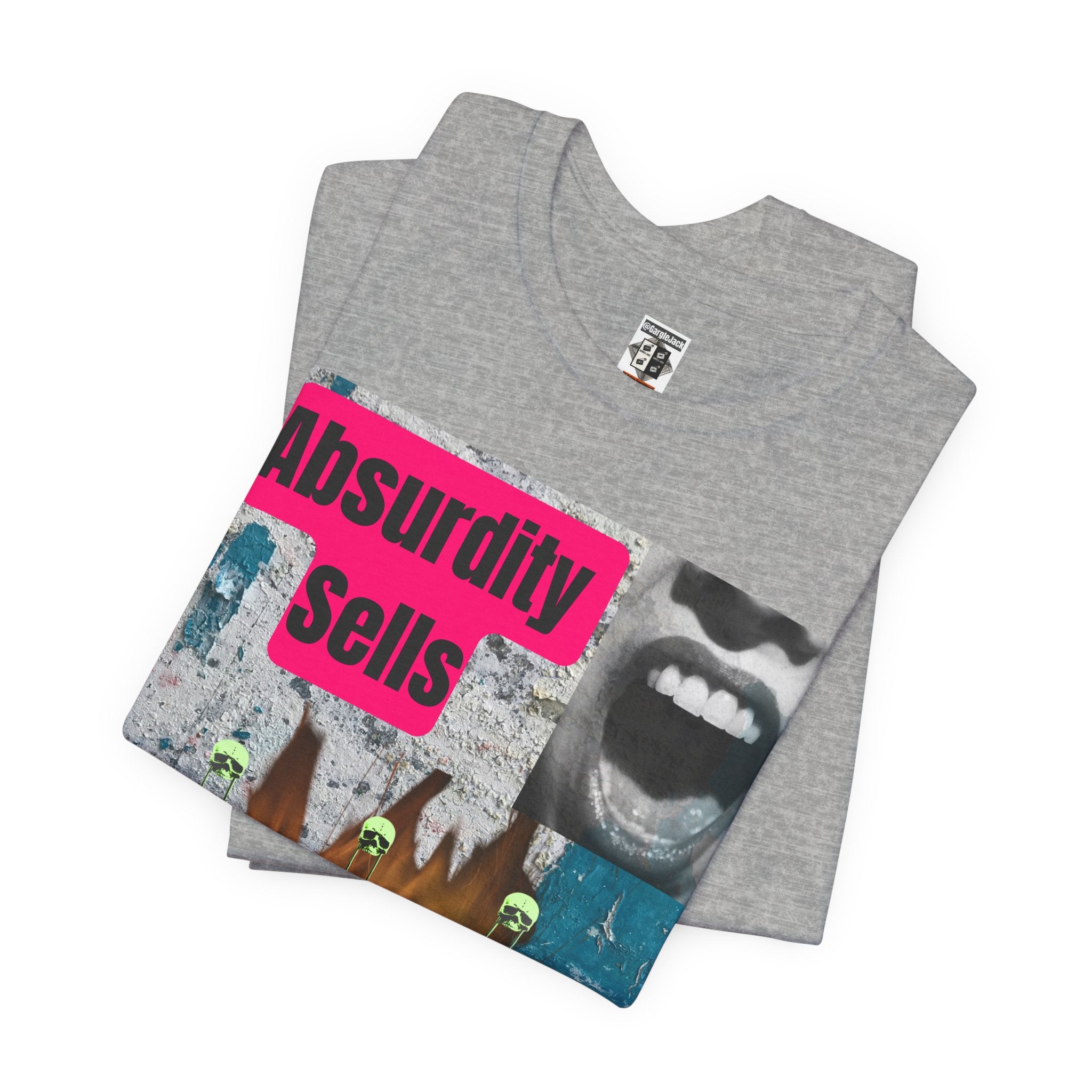 Absurdity Sells  - Gargle Jack Unisex Punk Tee