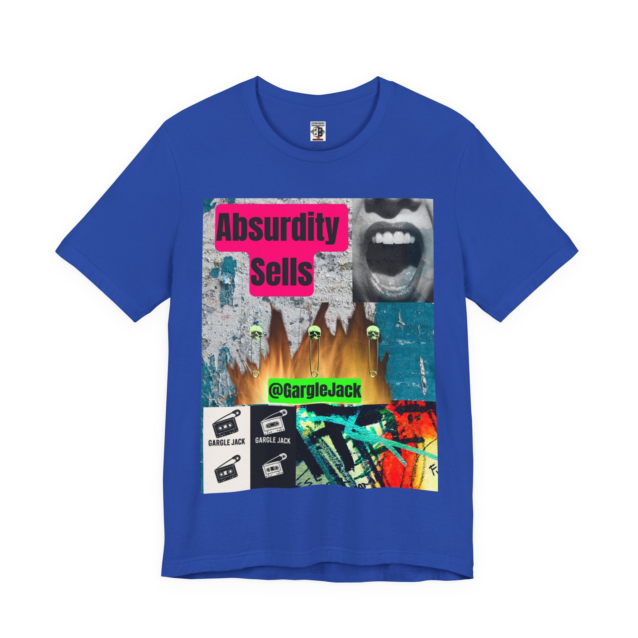 Absurdity Sells  - Gargle Jack Unisex Punk Tee