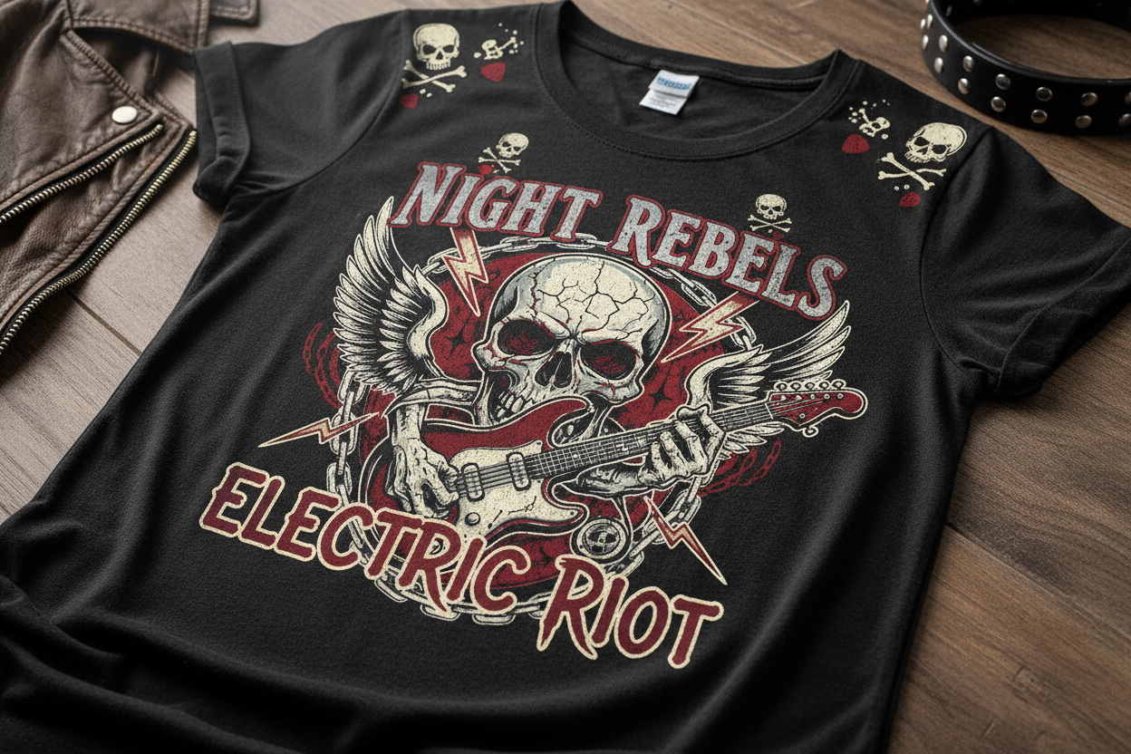 rock tshirt for women